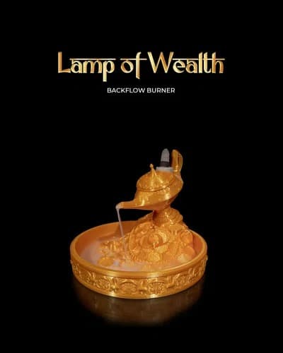 Queimador backflow com tema simbólico