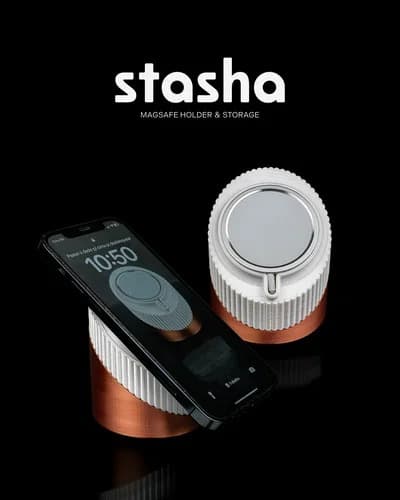 Holder MagSafe com compartimento oculto