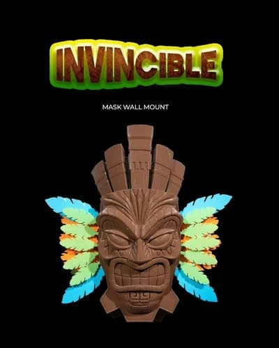 Suporte de parede para máscara