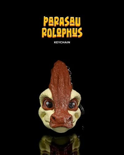 Chaveiro articulado de dinossauro