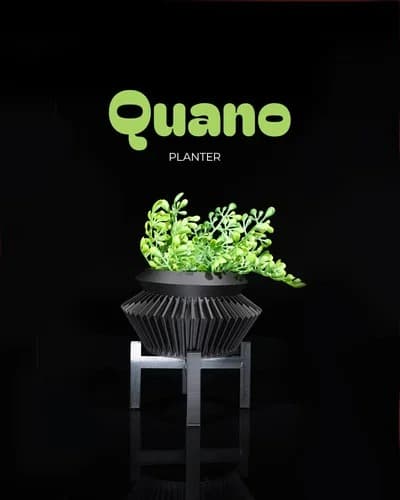 Cachepô orgânico para plantas
